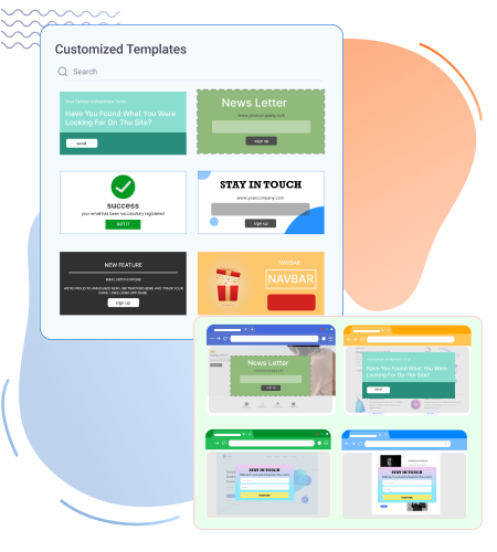 customized templates